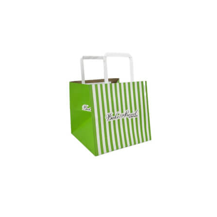 ถุงใส่กล่องเค้ก SCP PACKING 1 ปอนด์ ขนาด 8.5 X 10.5 X 8.5 นิ้ว สีเขียว (1 แพ็ค 50 ใบ)_0